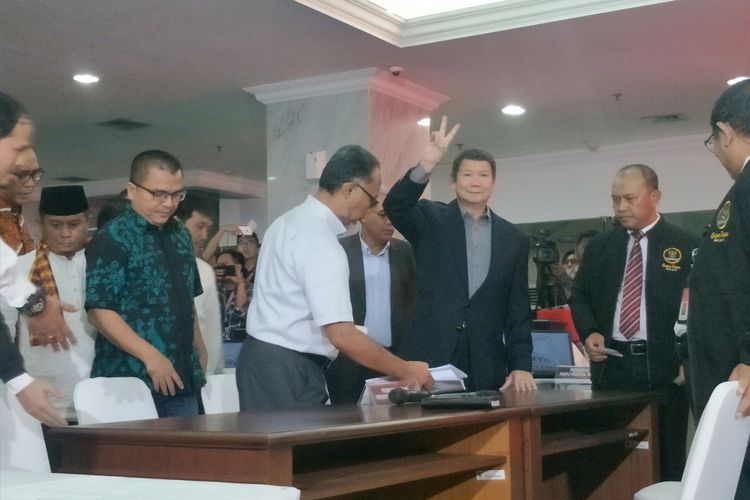 Hashim Djojohadikusumo mendaftarkan gugatan sengketa Pilpres 2019