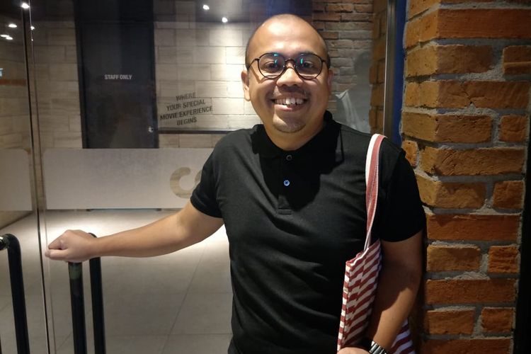 Sogi Indra Dhuaja saat ditemui usai menonton film Bilal di CGV Grand Indonesia, Sabtu (11/5/2019).