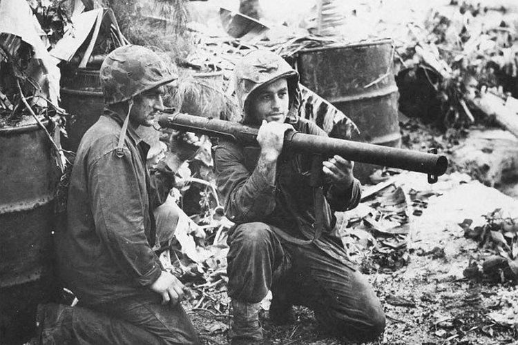Penggunaan Bazooka ketika Perang Dunia II