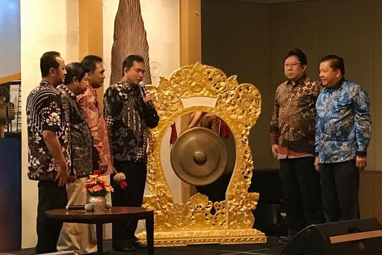 Kepala BPH Migas Fanshurullah Asa saat di Bali, Kamis (30/8/2018).