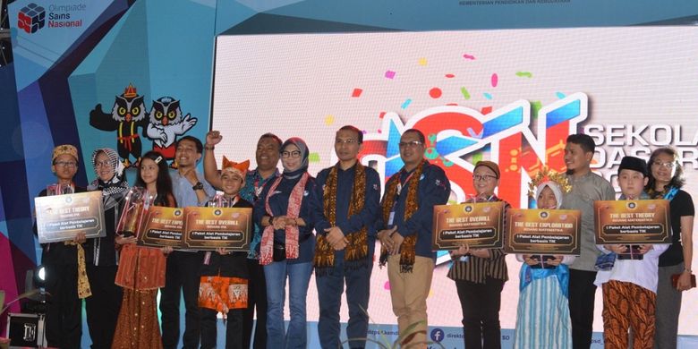 Penutupan Olimpiade Sains Nasional (OSN) 2019 tingkat sekolah dasar di Yogyakarta, Jumat (5/7/2019).