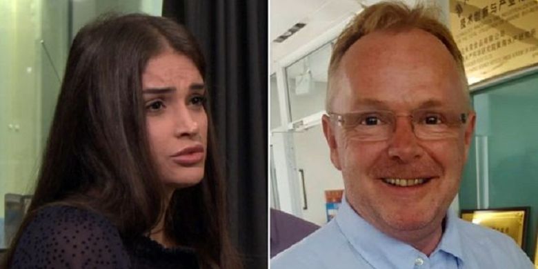 Menteri Perikanan Norwegia Per Sandberg (kanan) dan pacarnya, Bahareh Letnes. Sandberg memutuskan mundur dari posisinya setelah berlibur ke Iran tanpa memberi tahu pemerintah, dan membawa telepon khusus pemerintahan.