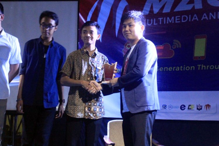 Talkshow Multimedia and Game Event (MAGE) 2018 yang diadakan Departemen Teknik Komputer Institut Teknologi Sepuluh Nopember (ITS) Surabaya, Sabtu (17/11/2018).