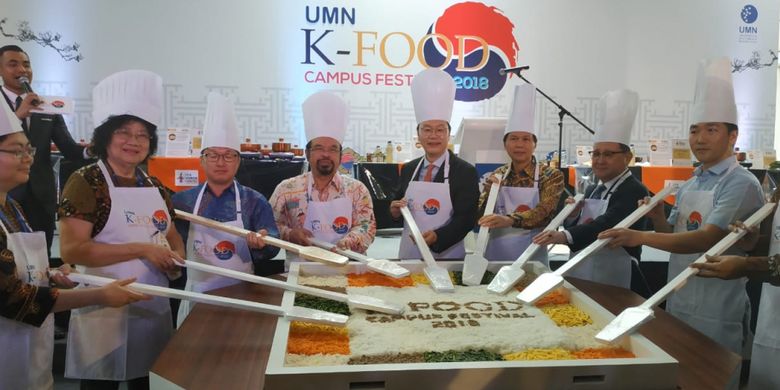 Universitas Multimedia Nusantara (UMN) menggelar ajang K-Food Campus Festival 2018 yang berlangsung 3-4 Oktober 2018. 