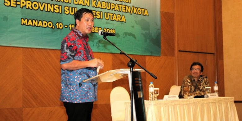 Wakil Gubernur Sulawesi Utara Steven Kandouw membuka kegiatan Penilaian Verifikasi Penguatan Sistem Akuntabilitas Kinerja Instansi Pemerintah (SAKIP) dan Reformasi Birokrasi (RB) di Hotel Aston Manado, Kamis (11/10/2018) pagi. 