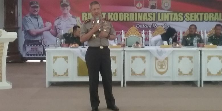 Kapolda Jawa Tengah, Irjen Polisi Condro Kirono. KOMPAS.Com/SLAMET PRIYATIN