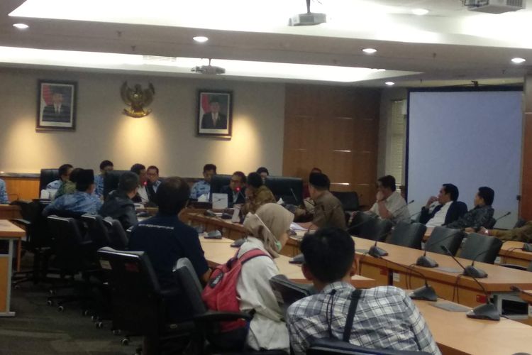 Rapat perdana panitia Khusus (pansus) pemilihan wakil gubernur DKI Jakarta di DPRD DKI Jakarta pada Senin (20/5/2019). 