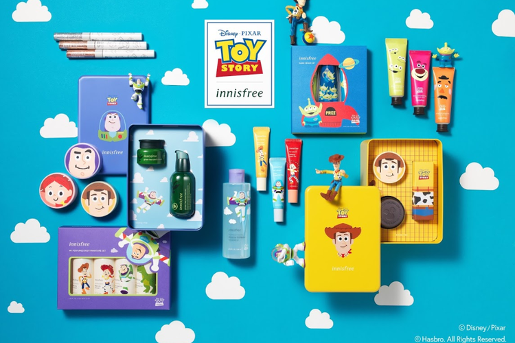 Berbagai Produk Skincare & Makeup innisfree dalam Koleksi Limited Edition Disney Toy Story