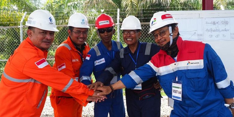 Proyek pembangunan jaringan pipa gas transmisi Duri-Dumai telah selesai dikerjakan