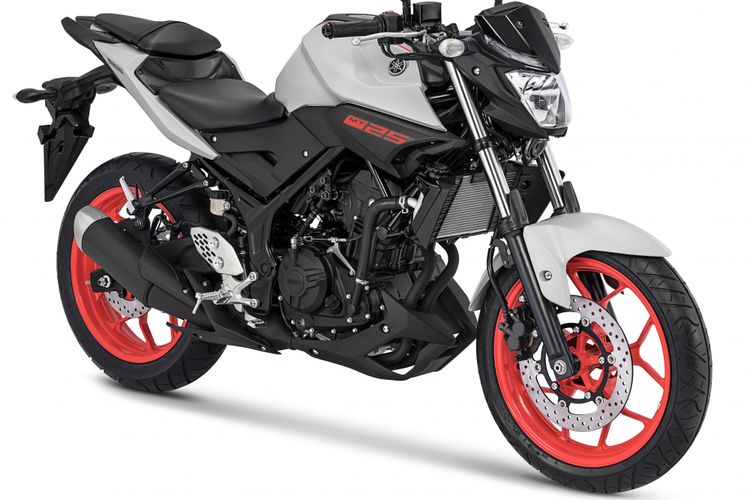 Yamaha MT-25 dengan Warna dan Stripping Baru