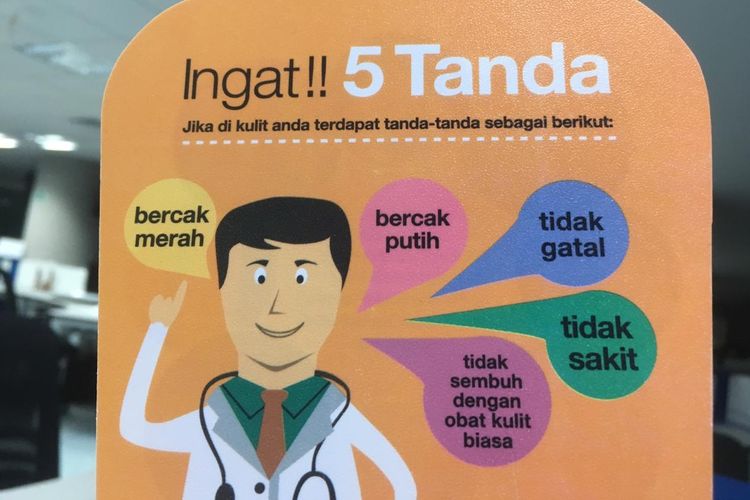 5 tanda yang harus diwaspadai sebagai gejala awal kusta