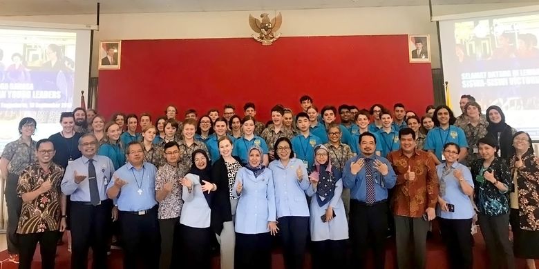 Pertukaran pelajar di SMAN 3 Yogyakarta