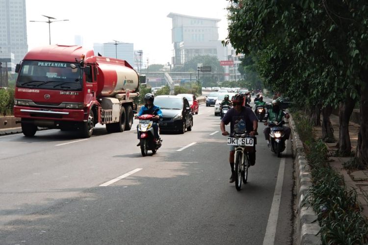 Perjalanan Pria 63 Tahun Ini Mudik Jakarta-Solo dengan 