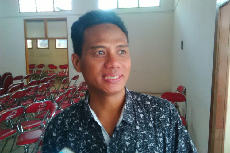 Ketua Asosiasi Parkir Surakarta (Asparta), Ngadiyo di Solo, Jawa Tengah, Minggu (3/6/2018).