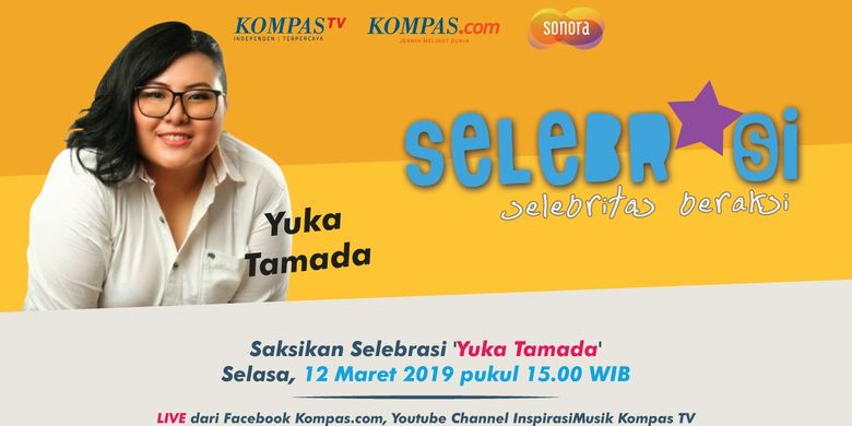 Selebrasi episode Yuka Tamada, Selasa (12/3/2019).