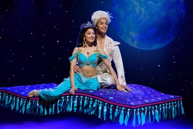Drama musikal Aladdin. 