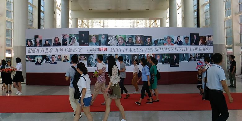 Ilustrasi. Penerbit Gramedia Pustaka Utama berpartisipasi dalam Beijing International Book Fair (BIBF) 2019 yang berlangsung 21-25 Agustus 2019, di China International Exhibition Center Shunyi, Beijing, China.