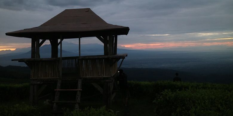 Menikmati Matahari Terbit dengan Panorama Laut dan Gunung di Lumajang