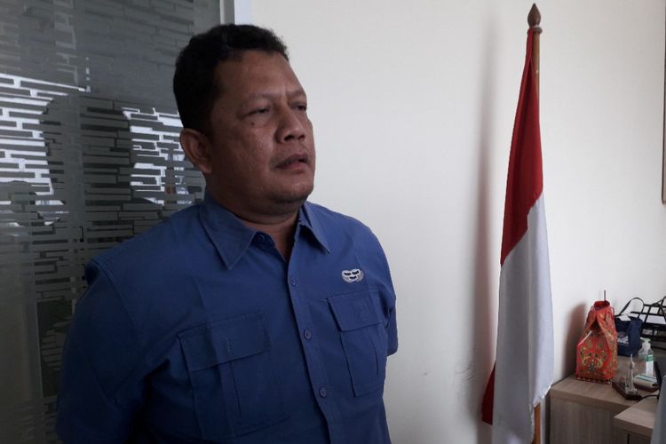 Sugianto, pegawai Pelabuhan JICT yang mobilnya ditembak orang tak dikenal pada Rabu (27/6/2018) kemarin.