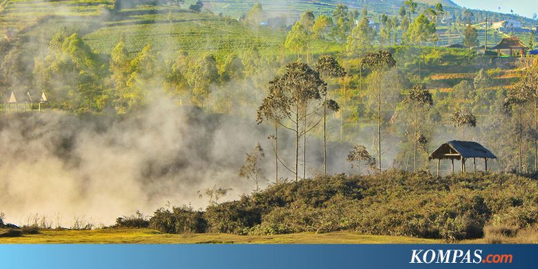 Kawah Sileri Dieng Kembali Meletus, Radius Aman 200 Meter