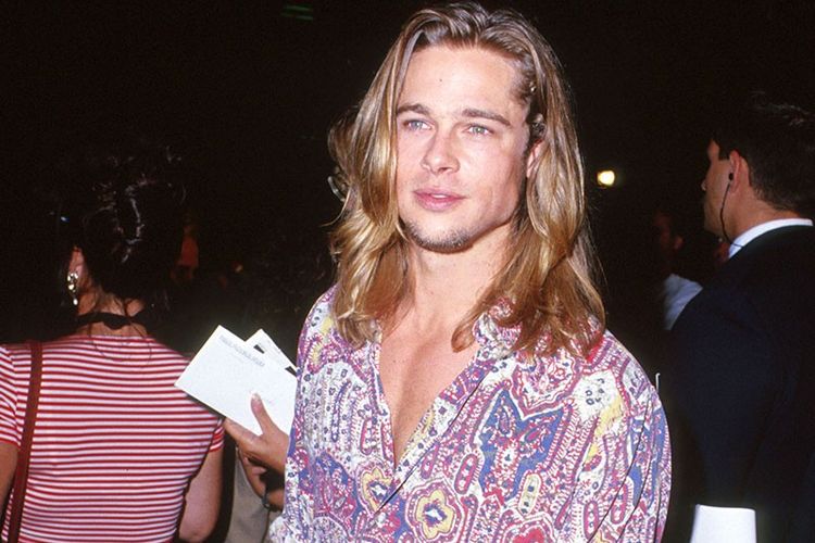 Setelan santai Brad Pitt saat red carpet