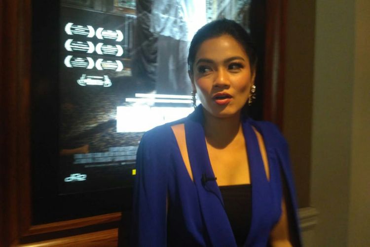 Artis peran Titi Kamal saat ditemui di kawasan Cikini, Jakarta Pusat, Senin (15/7/2019).
