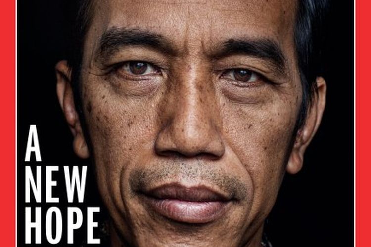 Jokowi di Sampul Time Oktober 2014