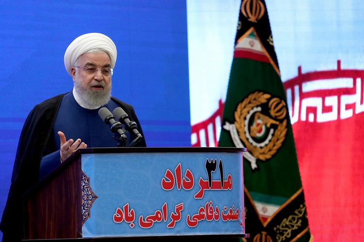 Presiden Iran Hassan Rouhani.