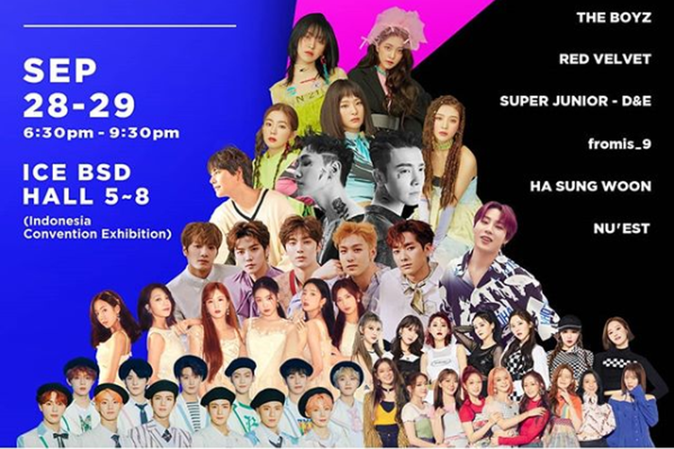 Line up Super Kpop Festival Indonesia 2019