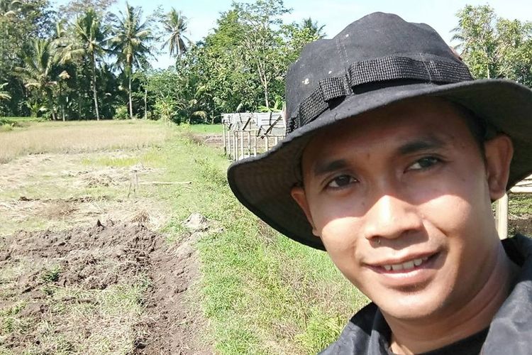 Deddy Tri Kuncoro, petani muda dari Yogyakarta, pendiri PT Pangan Sehat Nusantara.