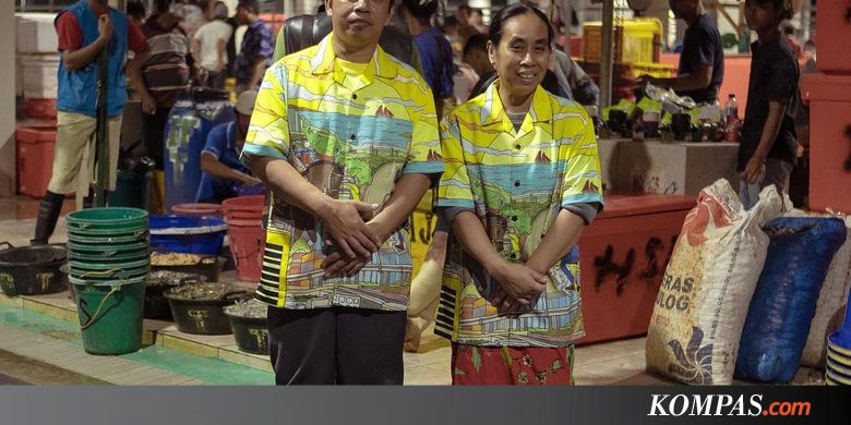 Ajakan Bersatu dalam Kemeja Motif Ilustrasi Jokowi-Prabowo