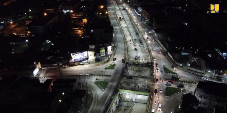Underpass Brigjen Katamso di Kota Medan