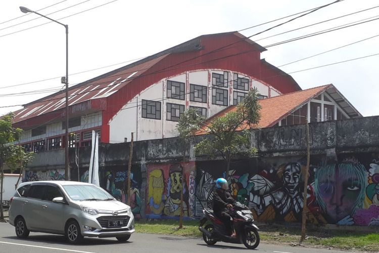 Gedung Gelora Pancasila di Jalan Indragiri, Surabaya.