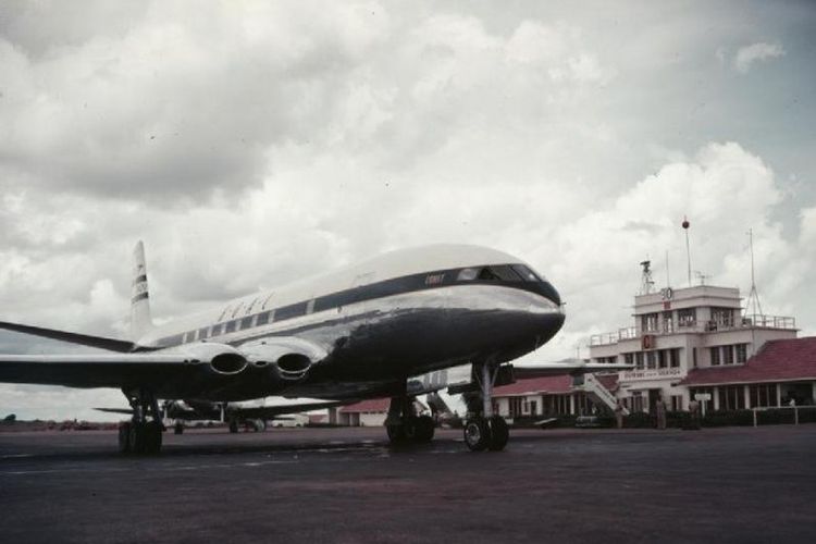 De Havilland Comet bersiap menuju Johannesburg