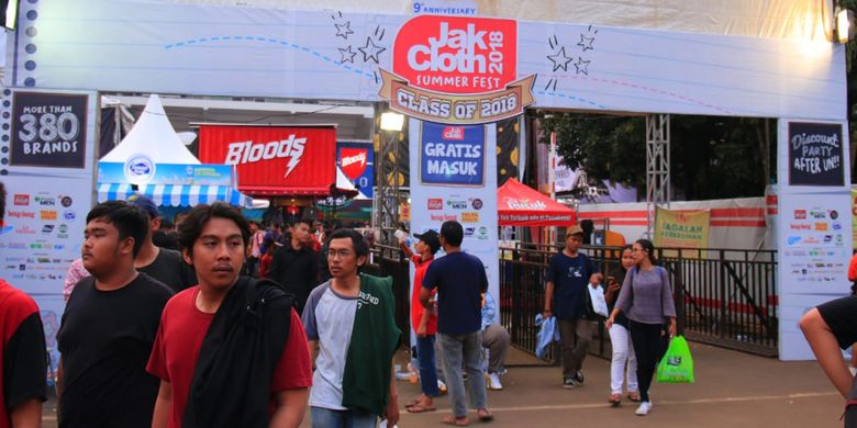 Jakarta Clothing Expo atau Jakcloth tahun 2018 ini sudah memasuki tahun ke-9.
