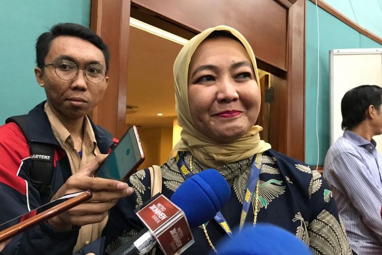 Ketua Umum Ikatan Penerbit Indonesia (Ikapi) Rosidayati Rozalina