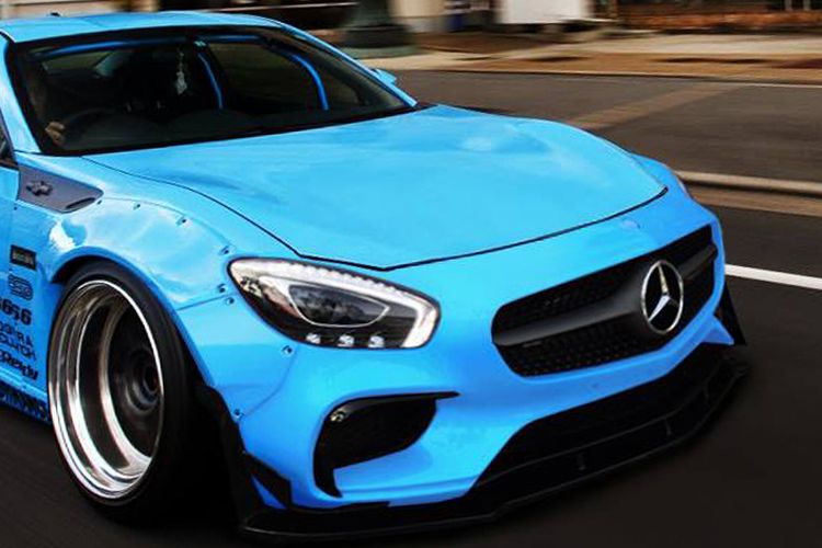 Kawin campur  Toyota 86 dan Mercedes-AMG GT S