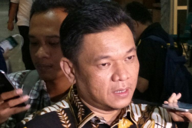 Wakil Sekjen Golkar Ace Hasan Syadzily di Kompleks Parlemen, Senayan, Jakarta, Rabu (22/11/2017)