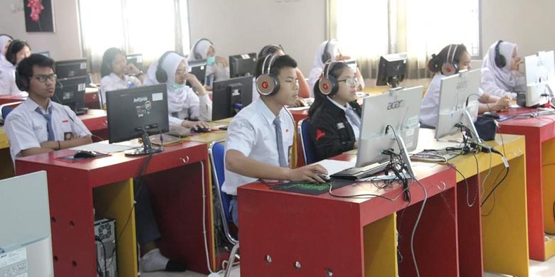 Simulasi UNBK 2019 di SMA Negeri 3 Yogyakarta