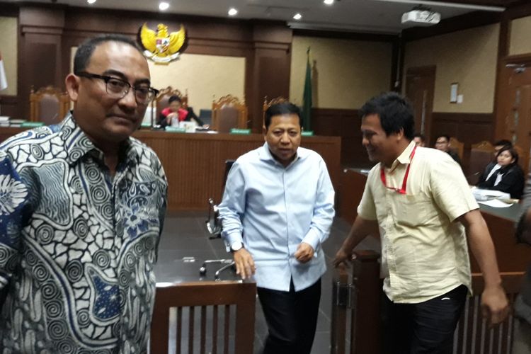 Mantan Ketua DPR, Setya Novanto di Pengadilan Tipikor Jakarta, Rabu (26/9/2018).