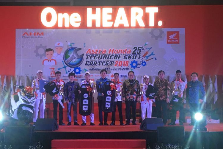 Pemenang Astra Honda Technical Skill Contest 2018