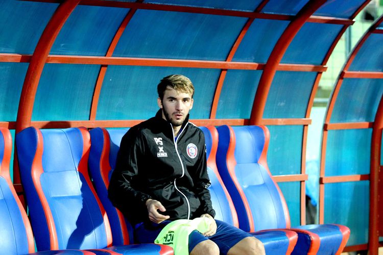 Gelandang Arema FC asal Uzbekistan, Pavel Smolyachenko