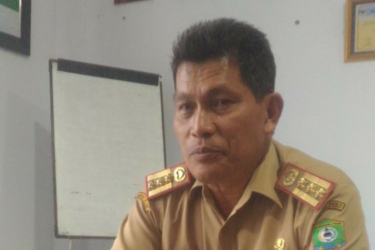 Foto // Kepala Dinas Kesehatan Kabupaten Poso/Dr.Taufan Karwur Selasa (18/9/2018)