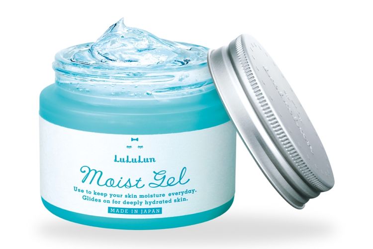 LuLuLun Moist Gel (Refreshing Moisturizing Type) 80g seharga 1,200 yen (tidak termasuk pajak). 