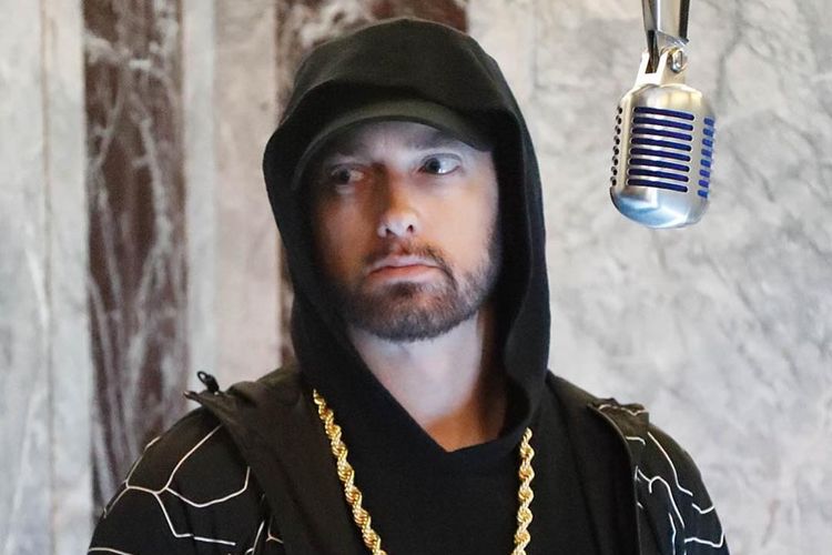 Rapper asal Amerika Serikat Eminem
