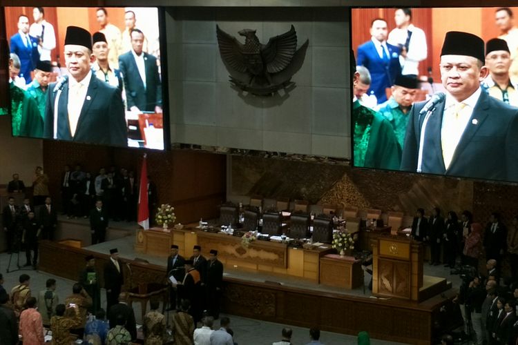 Bambang Soesatyo resmi jabat Ketua DPR