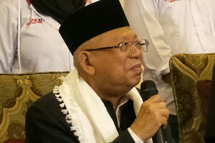 Maruf Amin bantah dirinya sakit di kediamannya