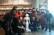Robot Pencatat Pesanan Hadir di Restoran di Singapura