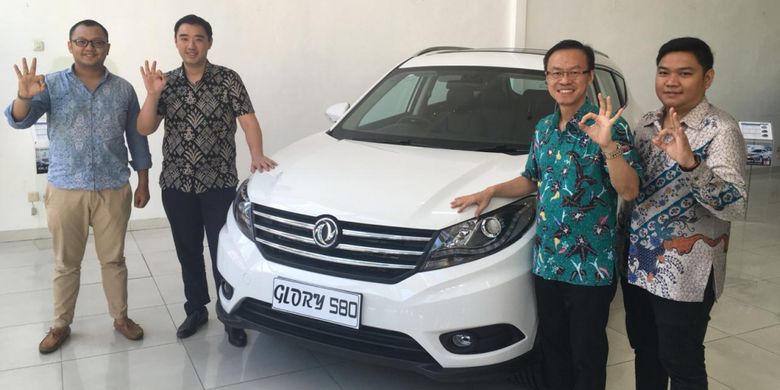 DSFK masih mengandalkan satu model tunggal di segmen passanger car, yakni SUV Glory 580.