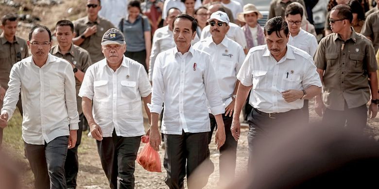 Kunjungan President Joko Widodo beserta jajaran ke Samosir